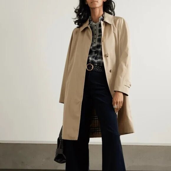NWOT !Burberry Camden organic cotton-gabardine coat - Picture 1 of 12